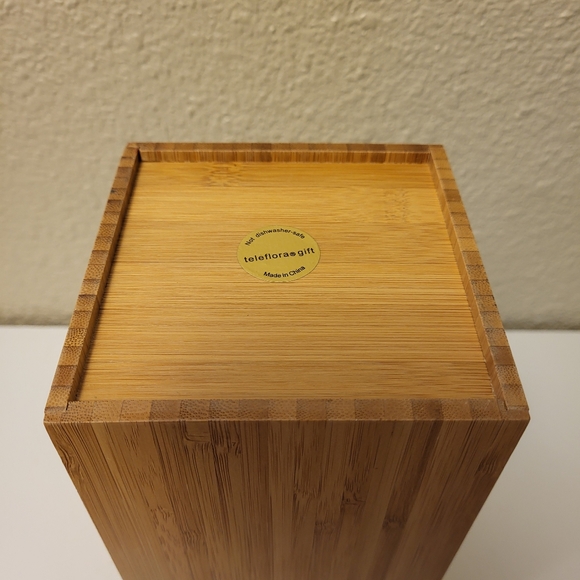 Teleflora Bamboo Open Top Container - Picture 9 of 9